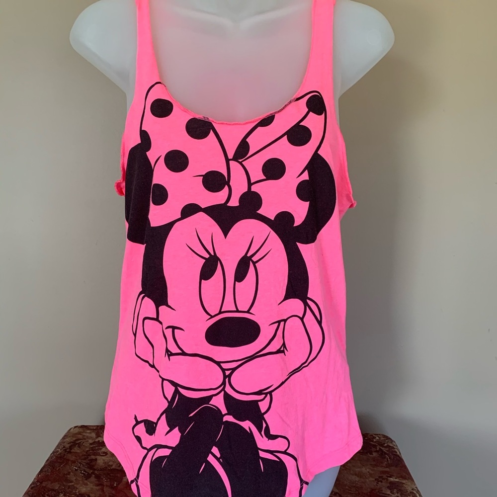 Disney Hot Pink Minnie Tank